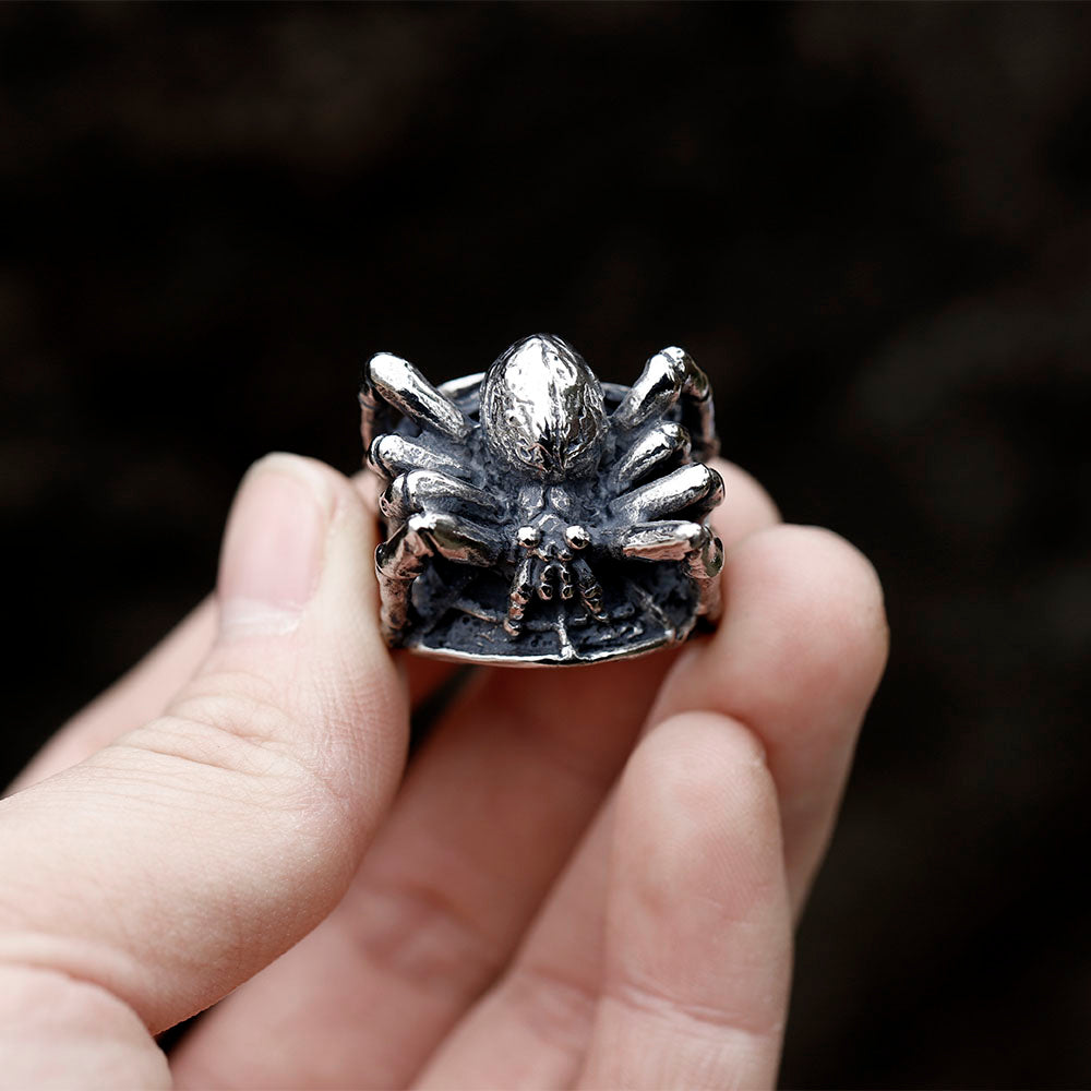 ZMY Home Ancient Demonic Animal Jewelry Rings | Spider Rings for Voodoo Darkness | Gothic Araneid Ring Collection