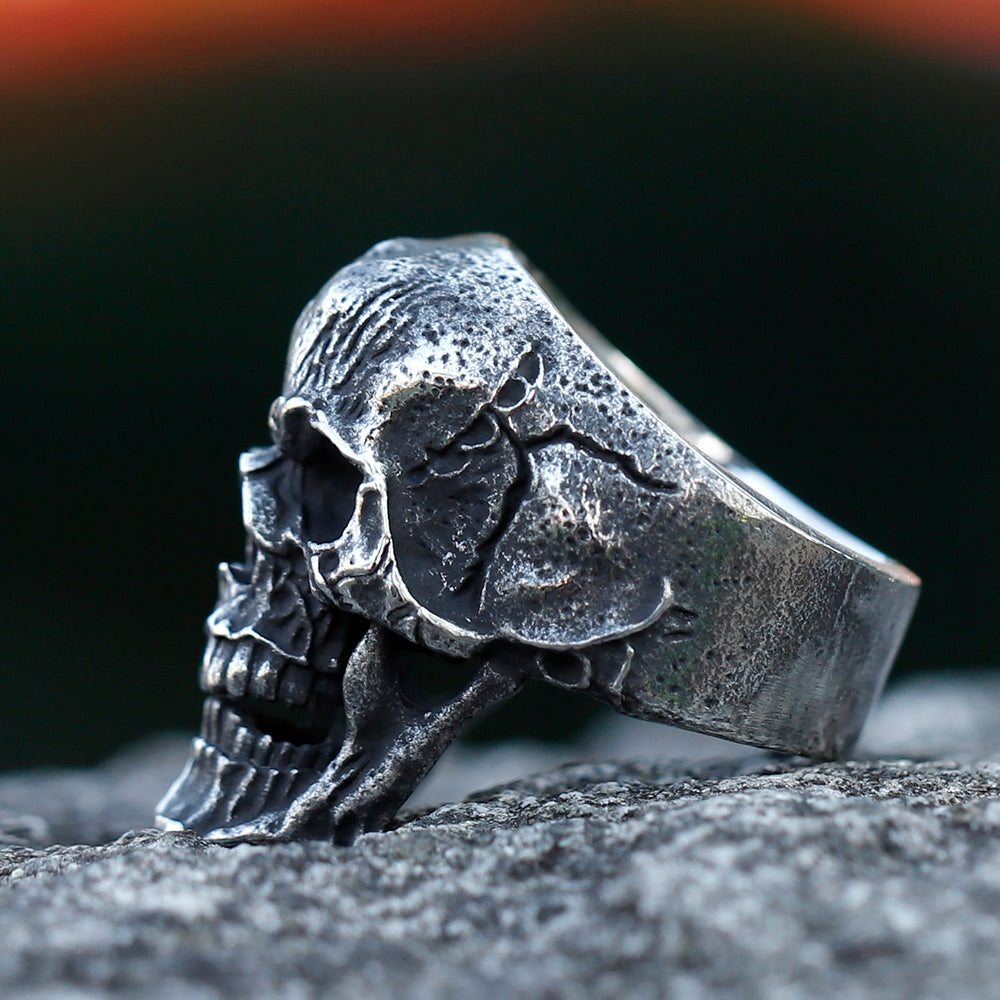 ZMY Home Double Faced Skull Ring - A Unique Gothic Party Accessory for Men and Women