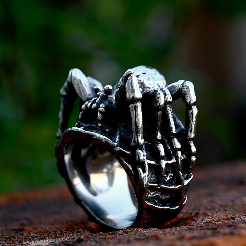 ZMY Home Ancient Demonic Animal Jewelry Rings | Spider Rings for Voodoo Darkness | Gothic Araneid Ring Collection
